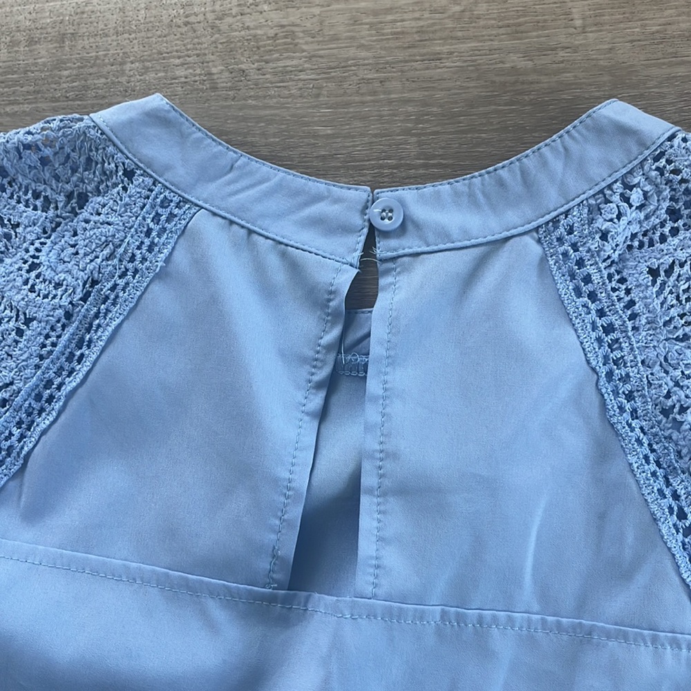 Blue Work Top - Picture 3 of 4